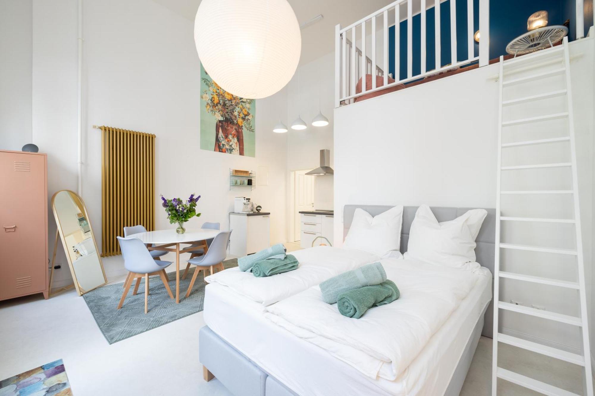 Great 2-Room Loft With 2 Bathrooms And 2 Kitchen Berlin Ngoại thất bức ảnh