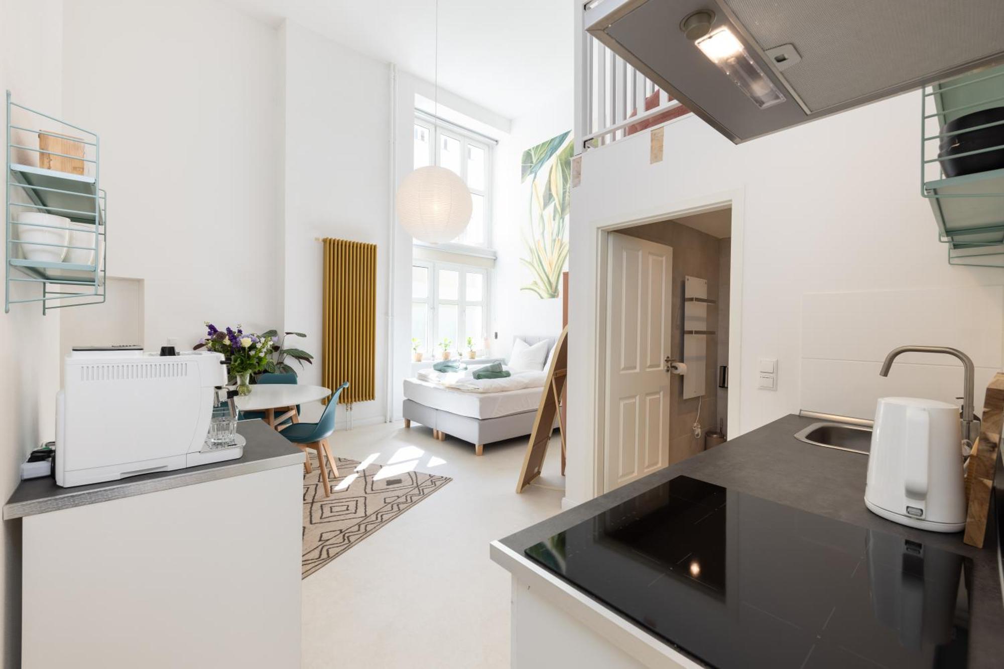 Great 2-Room Loft With 2 Bathrooms And 2 Kitchen Berlin Ngoại thất bức ảnh