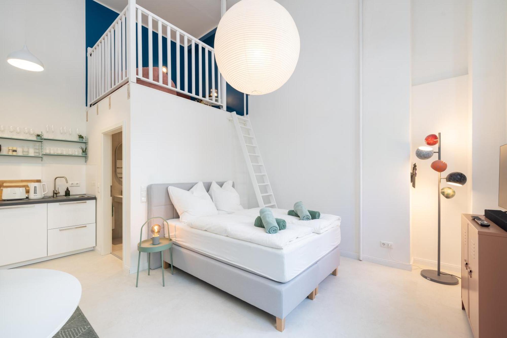 Great 2-Room Loft With 2 Bathrooms And 2 Kitchen Berlin Ngoại thất bức ảnh
