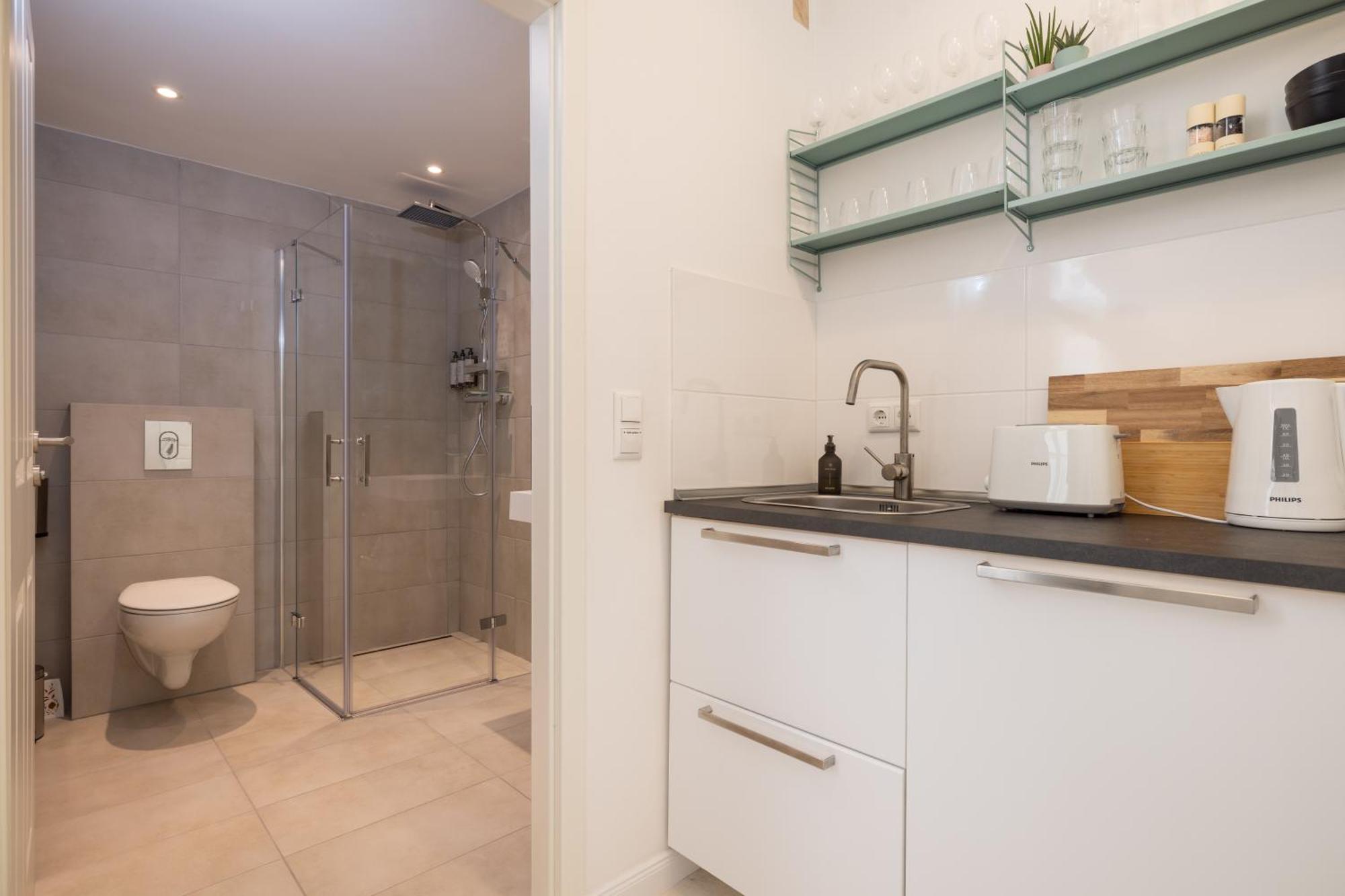 Great 2-Room Loft With 2 Bathrooms And 2 Kitchen Berlin Ngoại thất bức ảnh