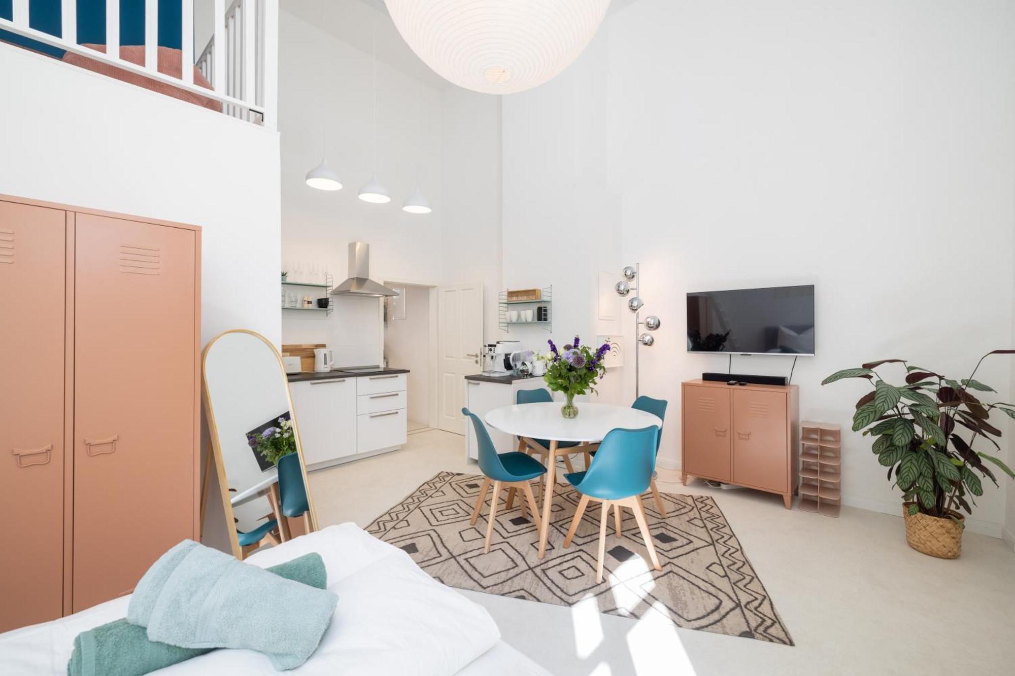 Great 2-Room Loft With 2 Bathrooms And 2 Kitchen Berlin Ngoại thất bức ảnh