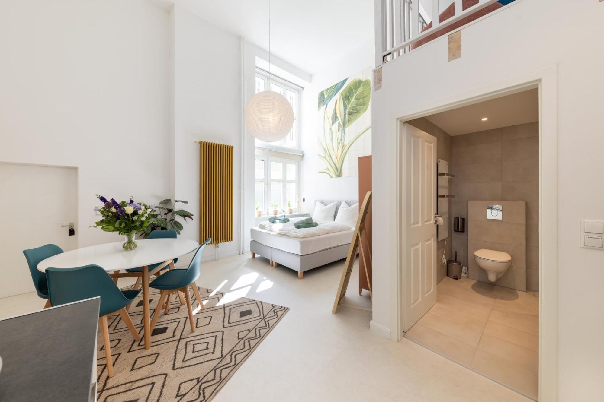 Great 2-Room Loft With 2 Bathrooms And 2 Kitchen Berlin Ngoại thất bức ảnh