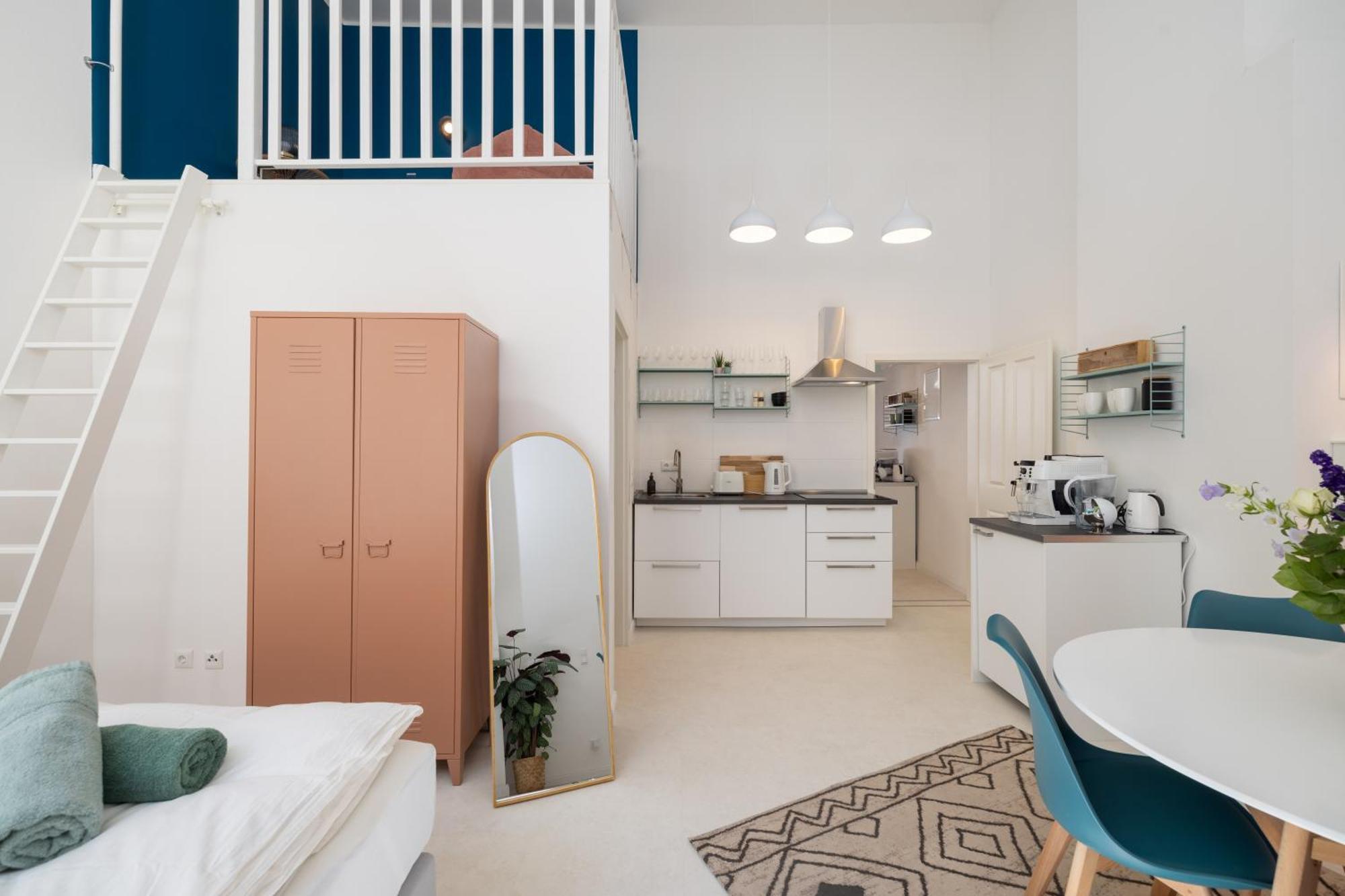 Great 2-Room Loft With 2 Bathrooms And 2 Kitchen Berlin Ngoại thất bức ảnh